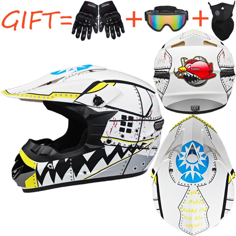 Unisex Four-Season Helmet Set: Off-Road Karting, Beach Car, Mountain Biking, Downhill