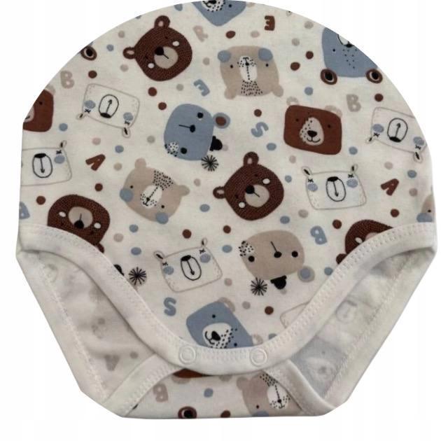 Newborn Bodysuit 56 Short Sleeve Cotton 100% From the Manufacturer In Animals