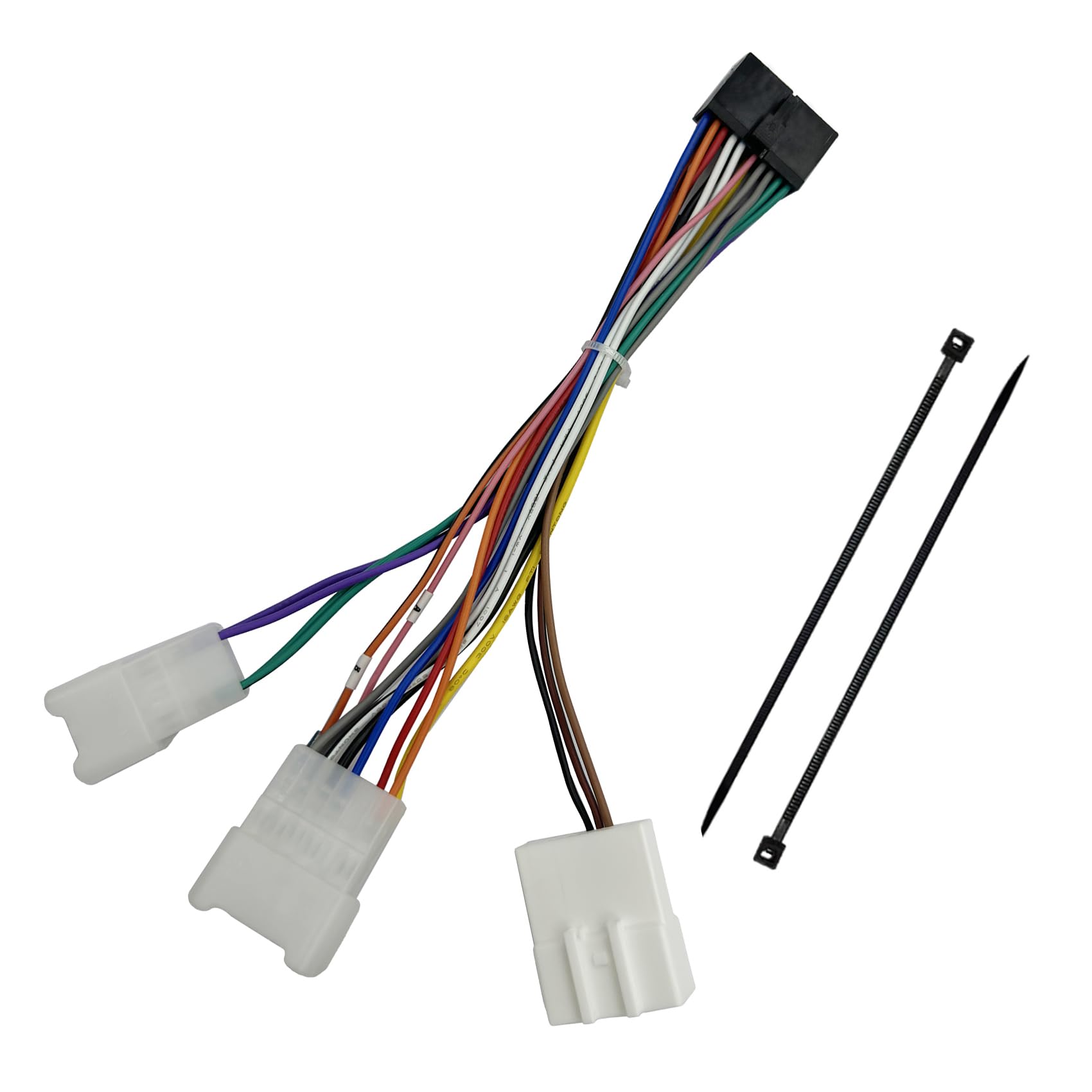 Toyota applicable car audio power cable conversion adapter KAR7/KAR7D/KAR7W applicable