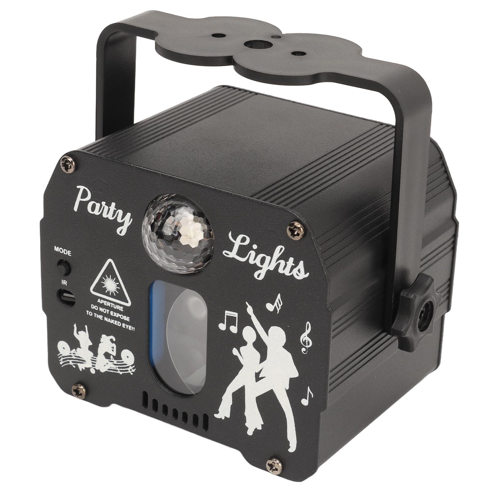 

DJ Дискотека Сцена Вечеринка Светильник Стробоскопический Сценический Светильник RGB Звуковая Активация Лазерные Светильники с Дистанционным Управлением