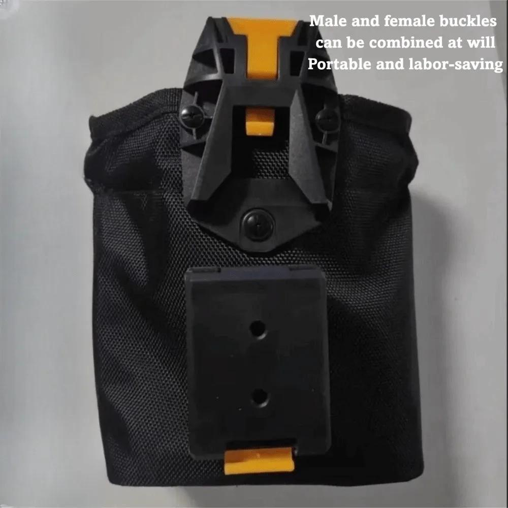 High Quality Sturdy ABS Waist Buckle Durable Compatible Waist Bag Clip Quick Attach Replacement Tool Belt Professional Use