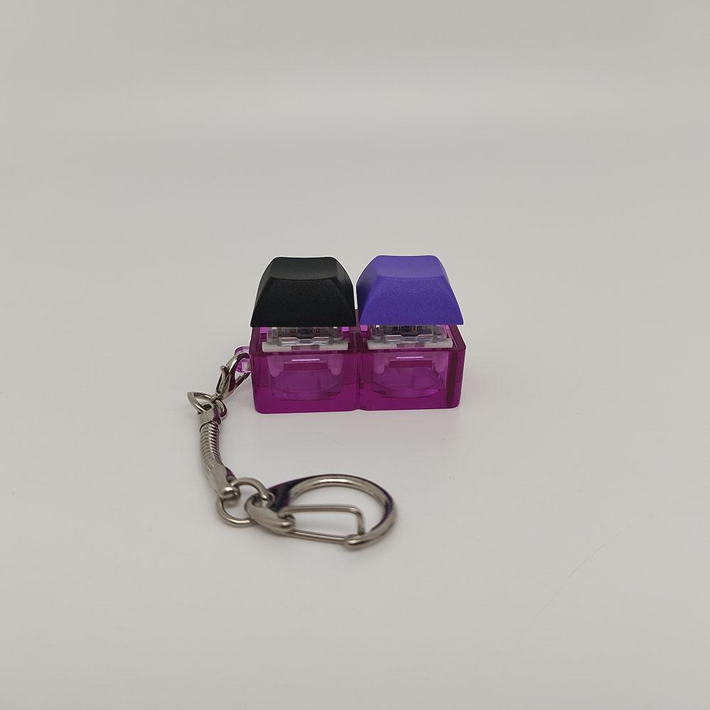 Keychain Key Ring Mobile Phone Backpack Pendant Desktop Accessories Fingertip Office Decompression Press Tools Fidget Toys