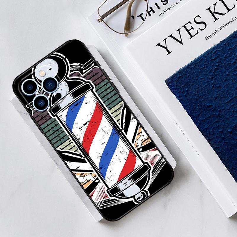 Hair Stylist Hairdresser Case For iPhone 17 Air 15 14 13 12 11 16 Pro Max Mini 16 15 Plus 16e Funda Silicone Cover