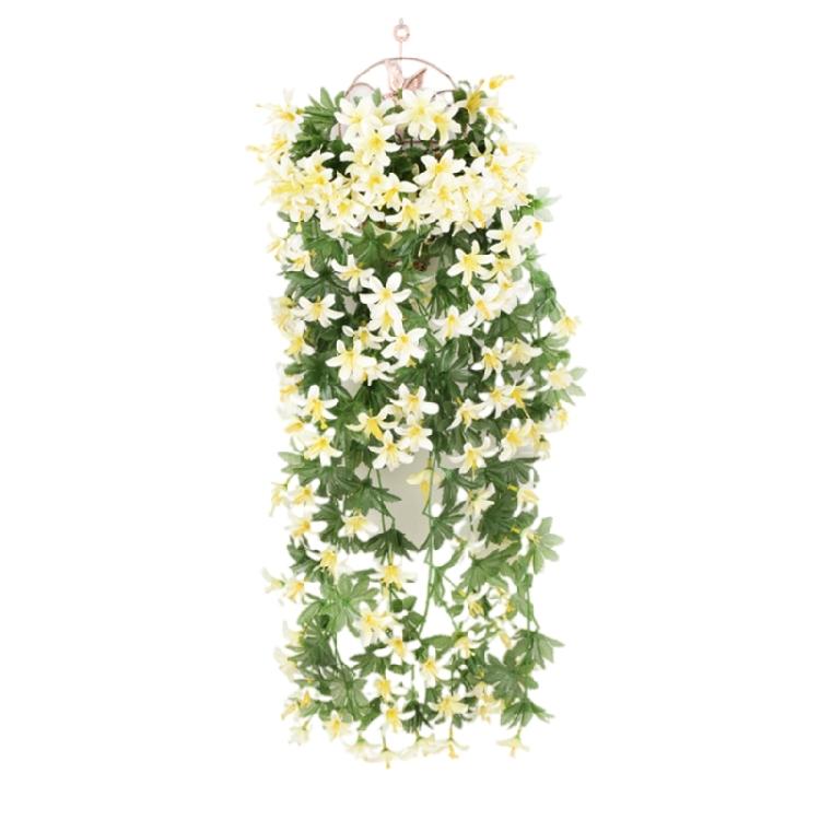 Artificial Hanging Flower 90cm for Wedding Home Wall Garden Yard Porch Patio Realistic Hanging Vine Plant Drooping Plant