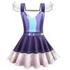 Robe en maille sans manches imprimée lapin Judy pour filles