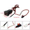 YSY 1pcs QC3.0 USB Fast Charging TYPE-C Interface Socket Charger For Toyota Camry Carola TS-07-C