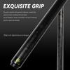 OKHEALING Carbon Fiber Pool Cue Black Technology Billiard Cue Sticks 12.5mm Tip Radial Pin Joint 147cm/58inch Length 19oz Weight, Dragon