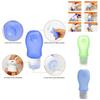 Silicone Travel Bottles Set With Flip Cap For Shampoo And Lotion Storage