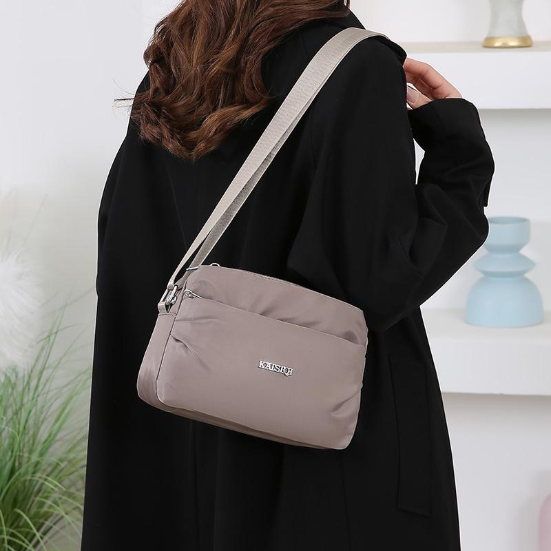 Women's Bag Multi-Layer Crossbody Bag Lightweight Shoulder Bag