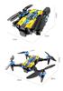Brushless Drone with HD Dual Camera, Optical Flow, Aerial Photography, and Obstacle Avoidance