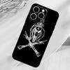 Satanic Scary Skull Phone Case For iPhone 17 Air 16 15 14 13 11 12 Pro Max Plus 12 13 Mini 16e 17 Pro Max Cover