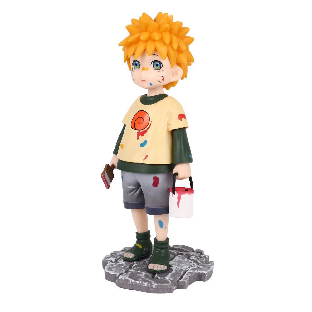 Young Naruto Colorful Uzumaki Pvc Action Figure Cute Design For Anime And Manga Fans