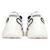 New MLB Big Ball Chunky Sneakers Unisex Low Top White/Black 3ASHCLS2N-50BKS