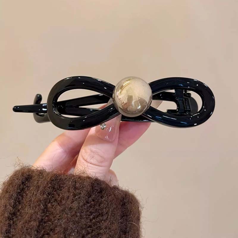 Elegante Damen Haarspangen Gedrehte Ausgehöhlte Haiklammern Rutschfest Pferdeschwanz Twist Haarnadel Mädchen Koreanische Haaraccessoires Geschenk