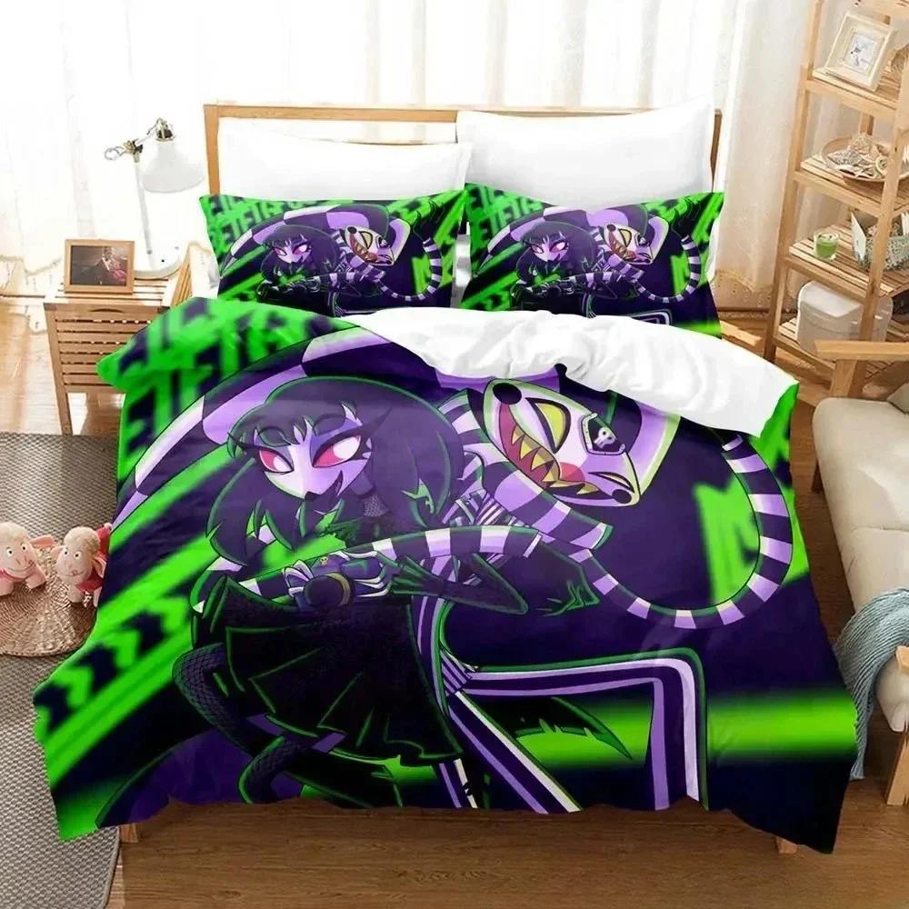 Home Living Luxury Gaming Loona boss Bedding Set Cartoon  three-piece set Adult Kid Bedroom Duvet cover Sets 3D Print