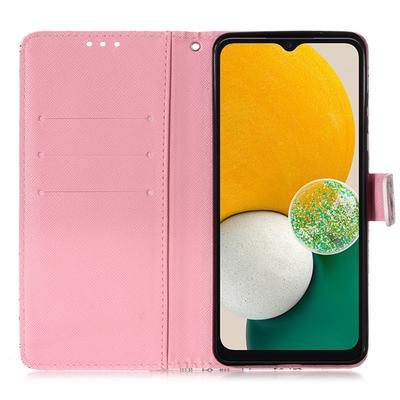 For Samsung Galaxy A35 5G Leather Case 3D Pattern Printing Wallet Stand Mobile Cover with Strap
