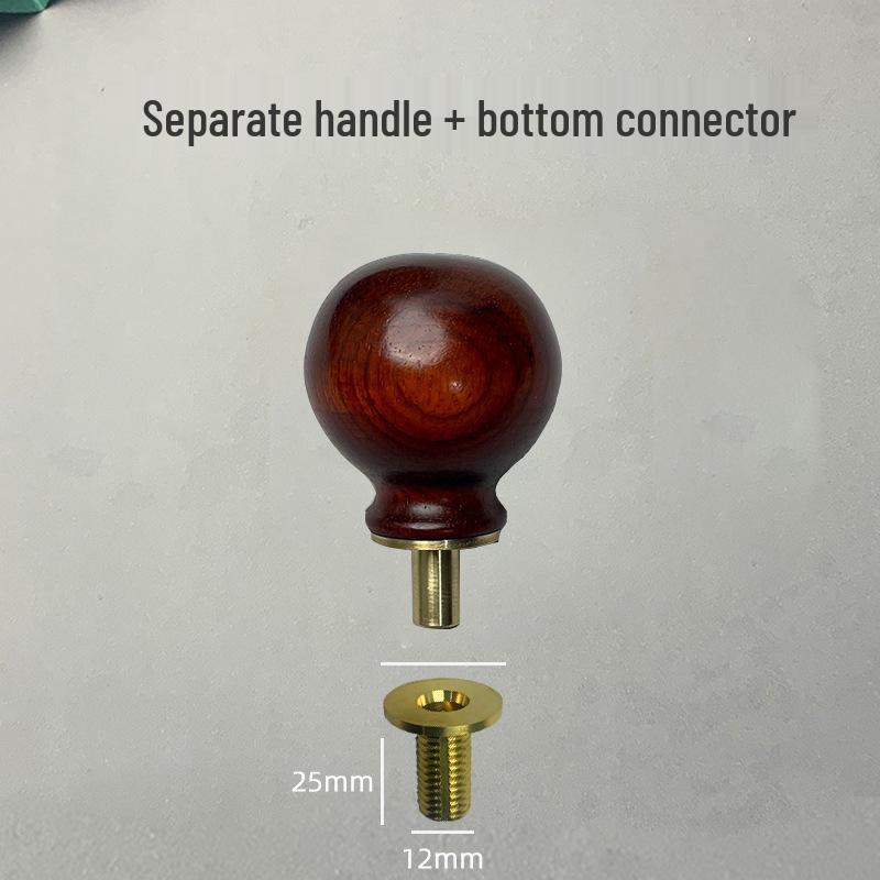 Universeller Palisander-Verschleißfester Gehstockgriff - Schweißabsorbierendes Zubehör für Ältere