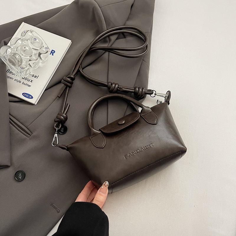 Super fire exquisite dumpling bag women's 2025 new niche high-end shoulder bag versatile portable messenger bag