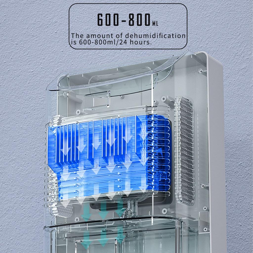 Air Dehumidifier Intelligent For Home Air Dryer Air Purifier Mute Dehumidifier Machine For Home Bedroom 2.5L 100-240V