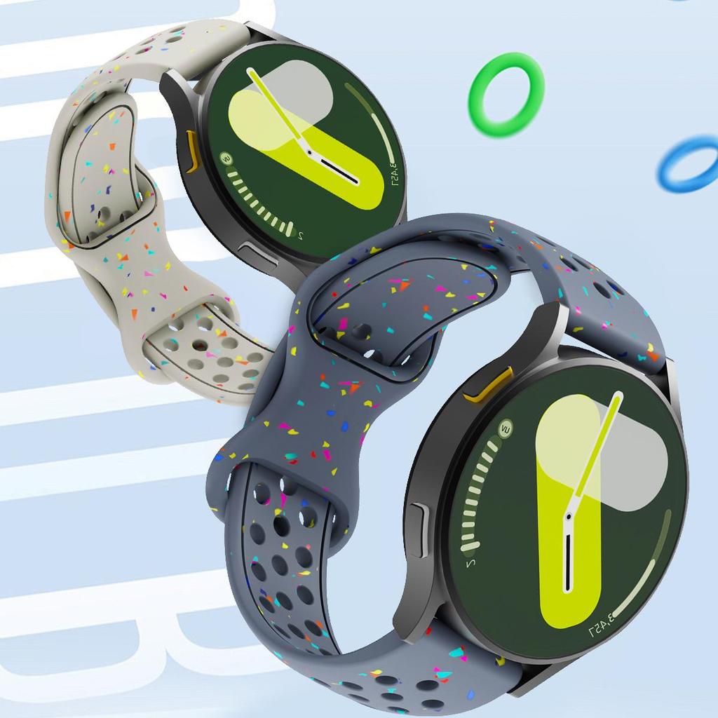 18mm 20mm 22mm Armband für Samsung Galaxy Watch 7 6 5 4 40mm 44mm 6Classic Silikonarmband für Huawei Watch GT5 4Pro 3 46mm Band