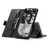 For Samsung Galaxy Note10+ Vintage Leather Flip Wallet Case with RFID Blocking Card Slot, Matte Retro Folio Cover for Women Men (4 Colors)