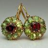 Vintage Floral Synthetic Zircon Dangle Earrings Women Jewelry, Women's Able Ear Buckle