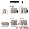 2D flat Photography Backdrop Background cloth Floral Geometric Design 100% Polyester Birthday Party Perfect for Outdoor