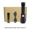 Lishi High-Power Rechargeable LED Zoom Flashlight