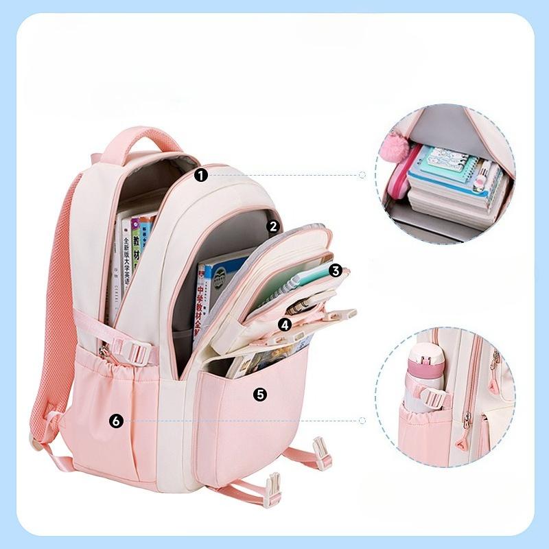 2026 Girls School Backpack Large Capacity Kids Backpacks for Boy Lightweight Backpack Cute Backpack School Bags Designer Bags