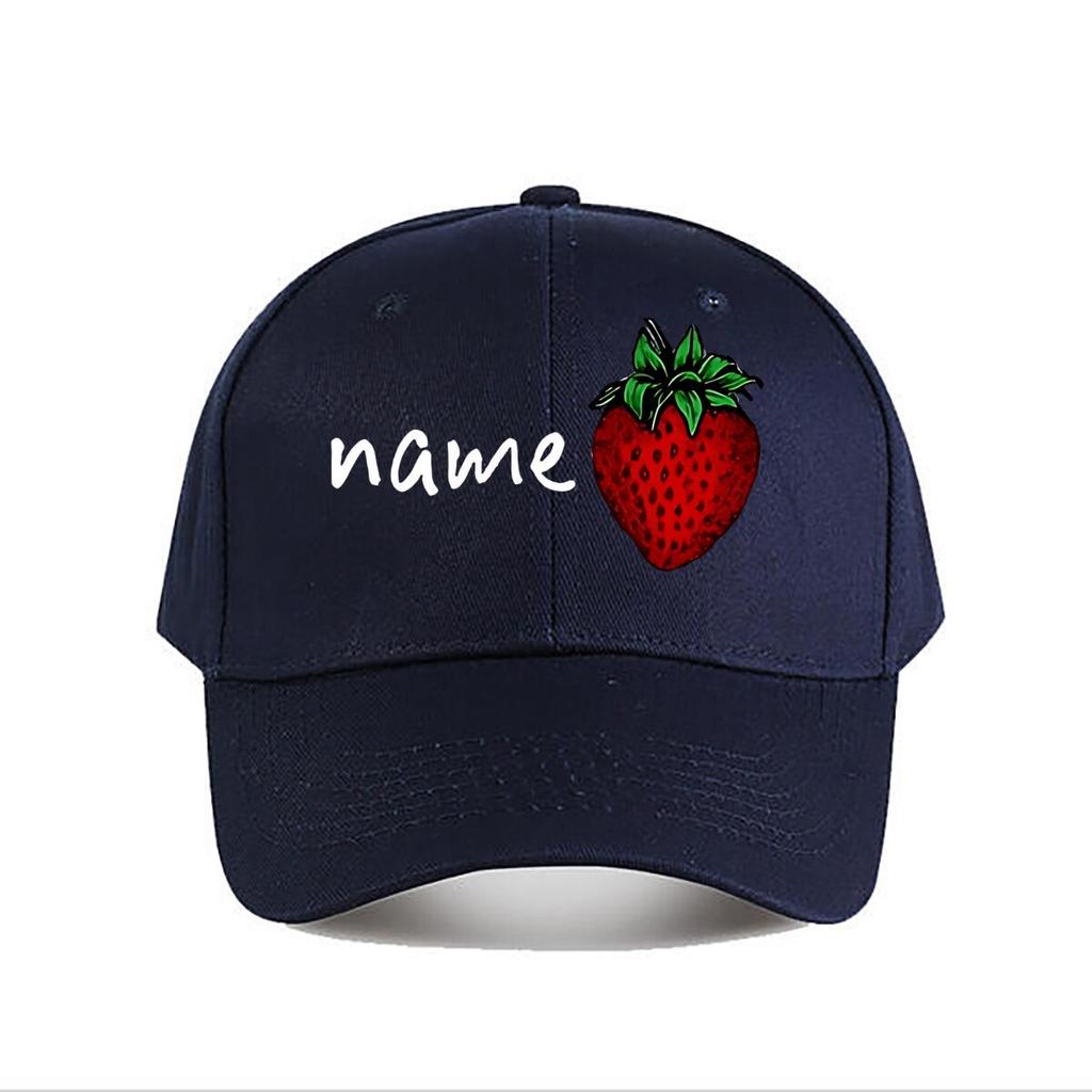 Vibrant Strawberry Vinyl Decal Home Decor Baseball Cap Fashion Unisex Sunhat Womens Outdoor Sports Snapback Cap