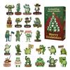 24-Day Countdown Advent Calendar Merry Christmas Frog Advent Calendar Festive Atmosphere Enhancer Seasonal Home Decor
