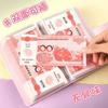 Crystal Clear A6 Password Lock Cash Savings Book Wallet