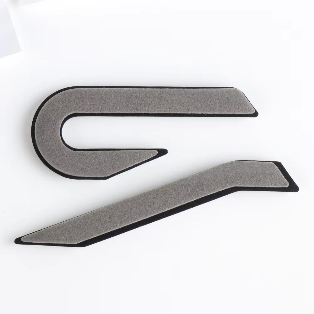 Car New R Badge Side Body Trunk 3D ABS Sticker Auto Refit Accessories For Volkswagen VW Polo Beetle Golf CC Touareg Passat Jetta yzk045