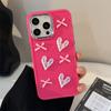 Gentle Love Bow 16promax Mobile Phone Case Iphone17 Three Dimensional 11 Suitable for Apple 13 Temperament 14 Soft