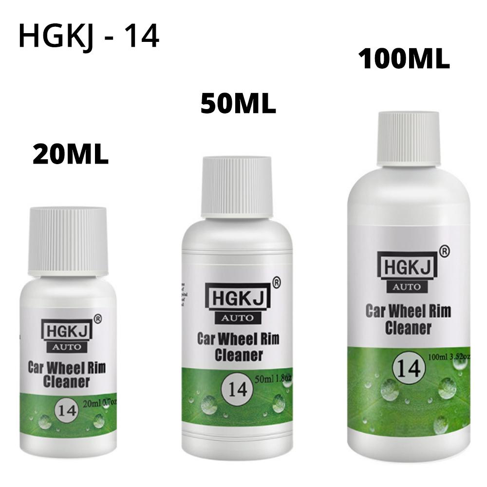 HVIERO-14 20 ml-100 ml Tragbarer Autofelgen-Radringreiniger Dropshipping Hochkonzentrierter Reifenreiniger Reinigungsmittel Dellenentferner