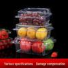 Einweg Transparente Obst- und Gemüsebehälter mit Deckeln