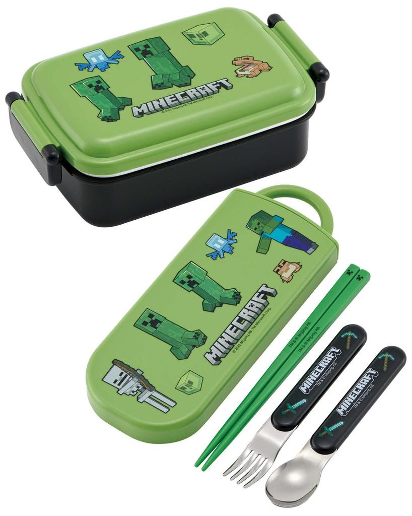 Skater Trio Set For Made in Chopsticks, Spoon, Fork, Minecraft, Kids, Antibacterial, Japan, TACC2AG-A