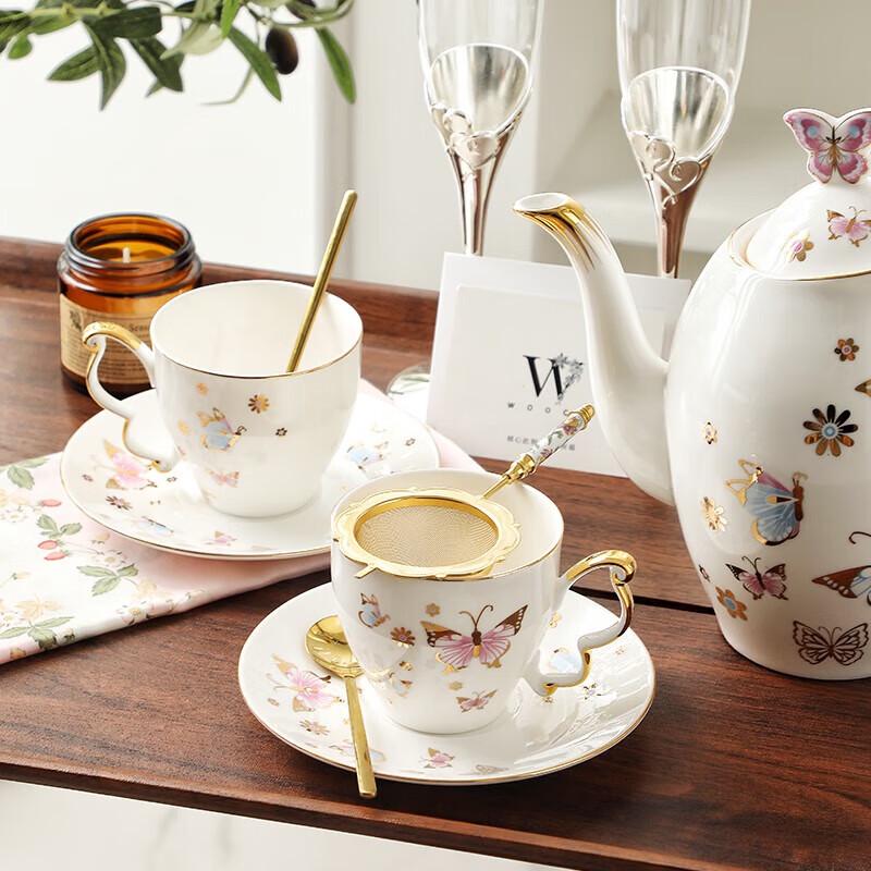 WOOCH Dream Butterfly Ceramic Tea Set Gift Box