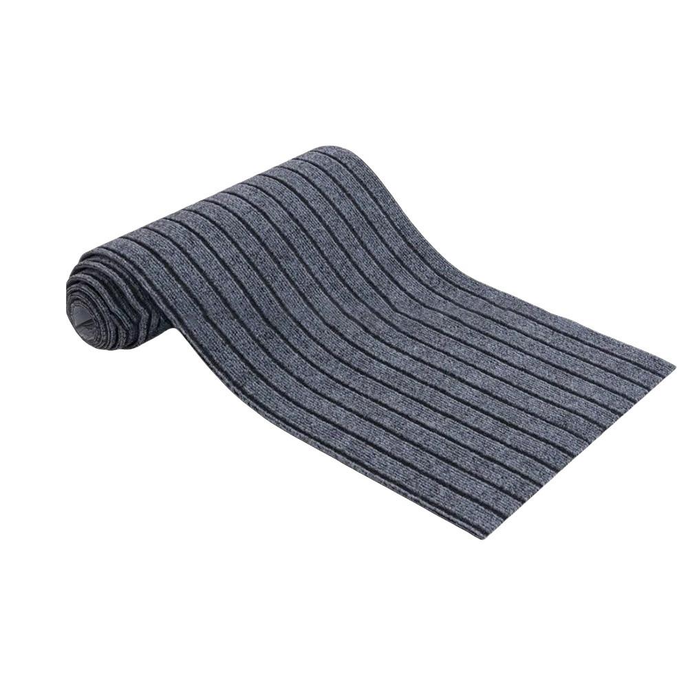 Non-slip Self-Adhesive Carpet Absorbent Cat Scratching Mat Striped Door Mat Stair