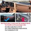 Dash Cover  Fit For 1999-2006 GMC Sierra/Chevy Chevrolet Silverado,2000-2006 GMC Yukon XL/Chevy Suburban Tahoe Avalanche,Dashboard Mat Pad (Gray)
