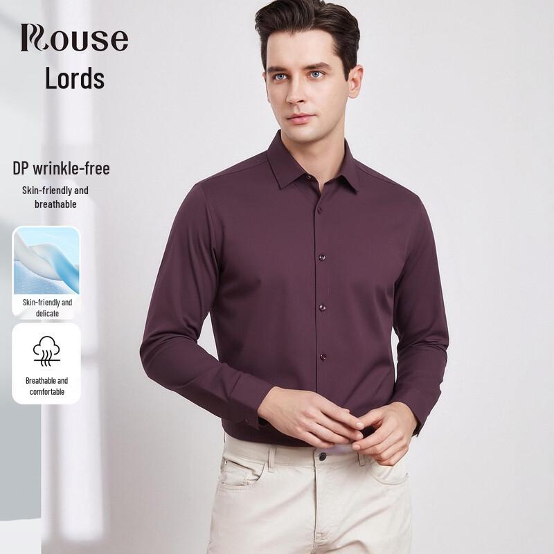 Roth 2026 Men s Long-Sleeve Business Casual Shirt 48