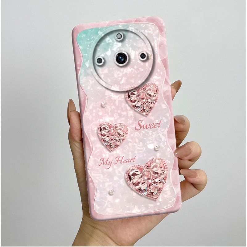 For Realme 11 Pro+ Case RMX3740 RMX3741 Soft Silicone Flowers Back Cover For Realme 11 Pro Plus ProPlus Shockproof Phone Cases