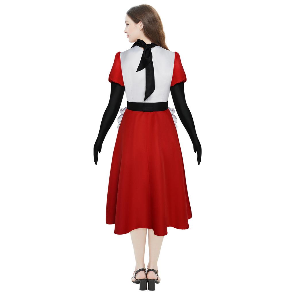 Hazbin Hotel Cosplay Costume For Women With Polyester Fabric For Anime Role Play