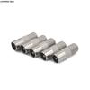 5/10pcs STB Quick Plug RF Coax F Female To RF Male Connector TV Antenna Coaxial Connector F Connector TV Coaxial Plug Drop Ship