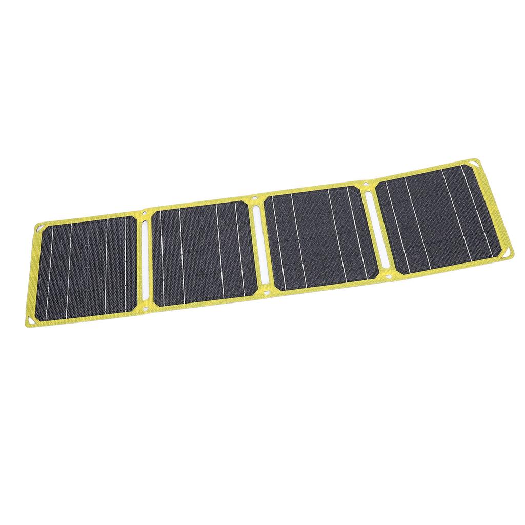 40W Foldable Solar Panel ETFE Monocrystalline Silicon Waterproof USB Type C DC Portable Solar