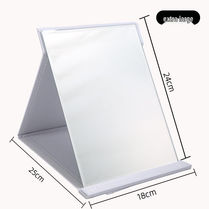 High-Definition Double-Sided Folding Makeup Mirror for Desktop or Bedroom