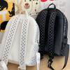 Schoolbag Korean polka dot rabbit star contrasting color backpack student large capacity class schoolbag cute high value backpack female