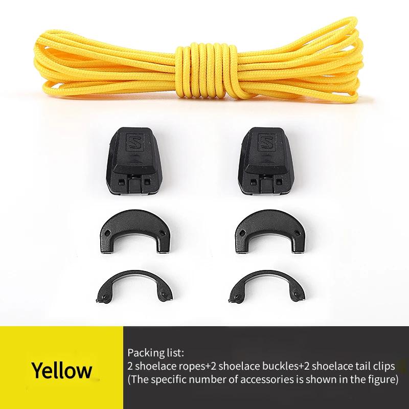 NEW Round Tennis Shoe Laces Without Ties Fashion No Tie Shoelaces Adult Kids Outdoor Running Sneakers Laces Shoes Accesories