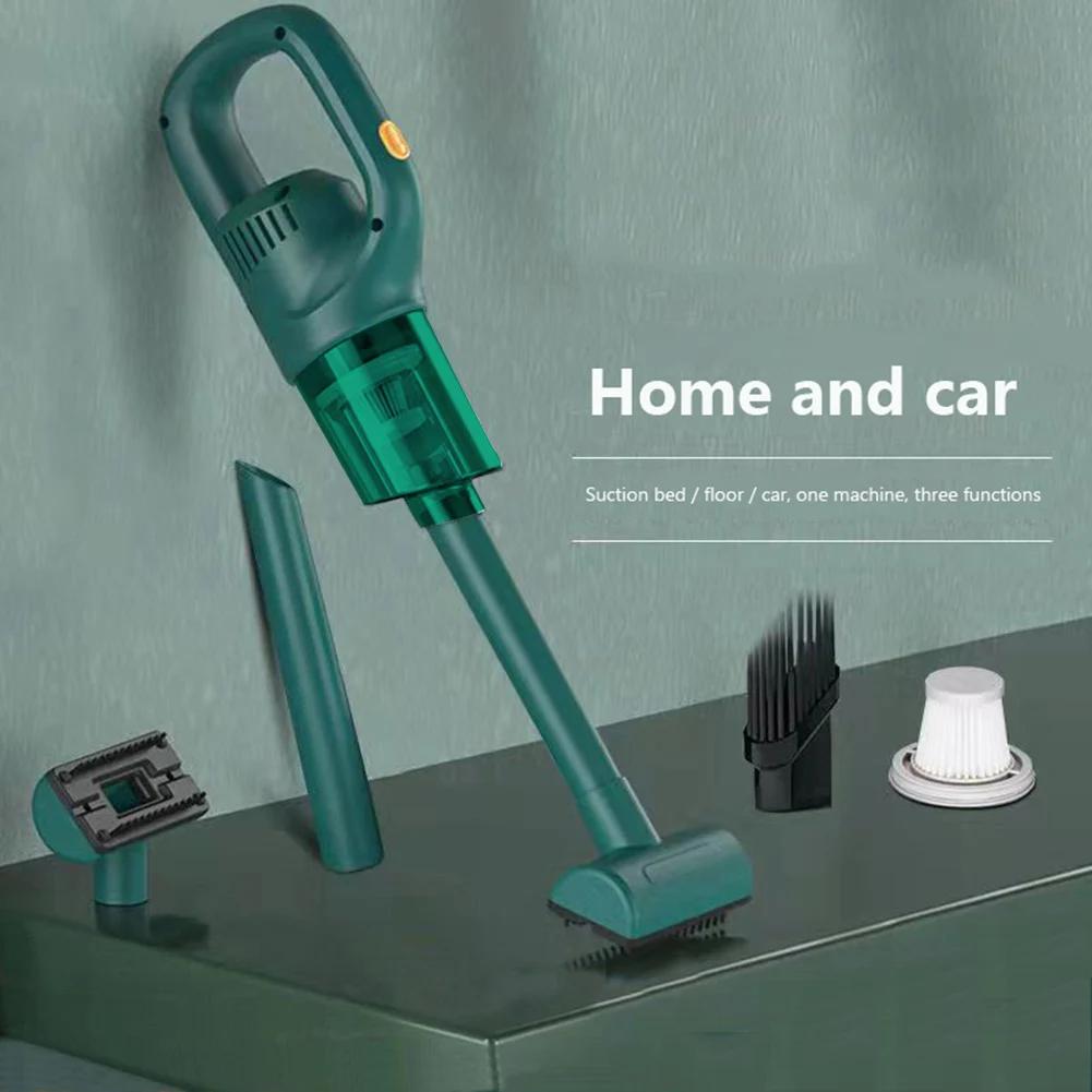 50000Pa Wireless Car Vacuum Cleaner Strong Suction Small Manual Vacuum Cleaner for Car Auto Vacuum Dual Use Home Vehicle Cleaner