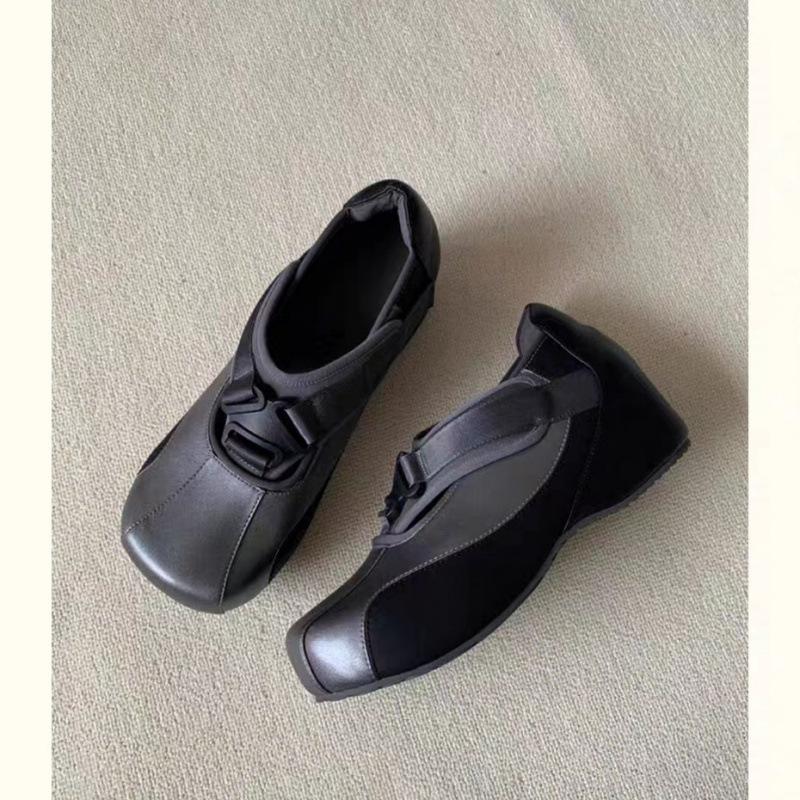 

2025 ранняя весна новая толстая подошва сращивания, женская ретро-модная обувь Мэри Джейн, универсальная спортивная обувь Европа и Соединенные Штаты 35 чёрный